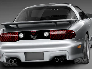 Pontiac Firebird Trans Am 1999-2003 Modelo 3D