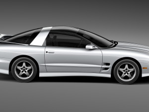 Pontiac Firebird Trans Am 1999-2003 Modello 3D
