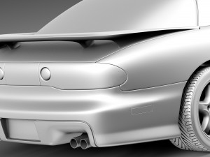 Pontiac Firebird Trans Am 1999-2003 Modello 3D