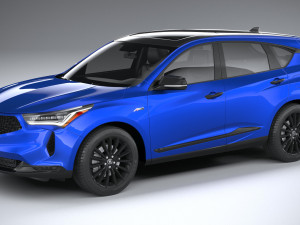 Acura RDX 2022 3D Model