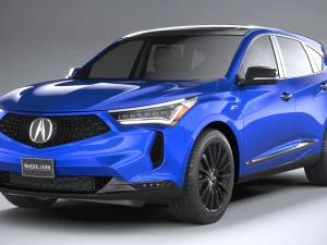 Acura RDX 2022 3D Model