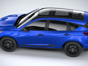 Acura RDX 2022 3D Model