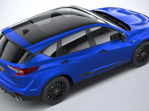 Acura RDX 2022 3D मॉडल