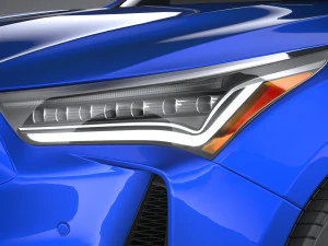 Acura RDX 2022 3D Model