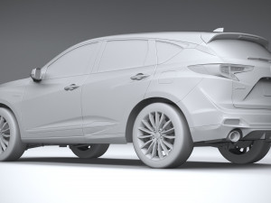 Acura RDX 2022 3D मॉडल