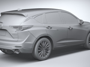 Acura RDX 2022 3D मॉडल