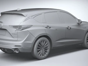 Acura RDX 2022 3D Model