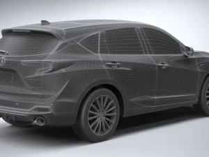 Acura RDX 2022 3D Model