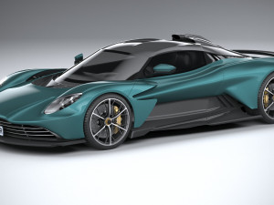 Aston Martin Valhalla 2022 3D Модель