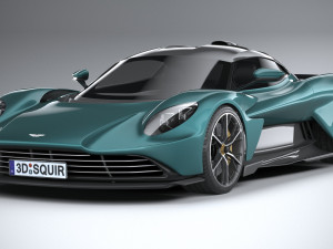 Aston Martin Valhalla 2022 3D Model