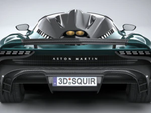 Aston Martin Valhalla 2022 3D Model
