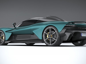 Aston Martin Valhalla 2022 3D Model