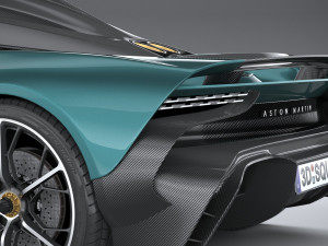 Aston Martin Valhalla 2022 3D Model
