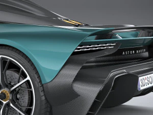 Aston Martin Valhalla 2022 3D Model