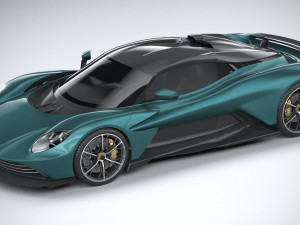 Aston Martin Valhalla 2022 3D Model