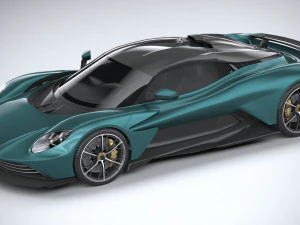 Aston Martin Valhalla 2022 3D Model