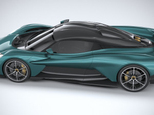 Aston Martin Valhalla 2022 3D Model