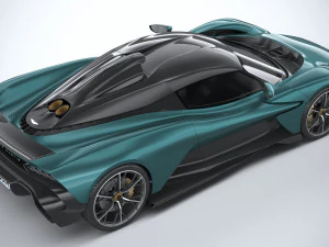 Aston Martin Valhalla 2022 3D Model
