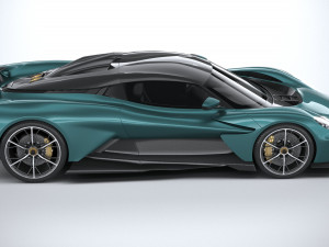 Aston Martin Valhalla 2022 3D Model
