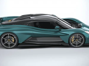 Aston Martin Valhalla 2022 3D Model