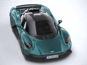 Aston Martin Valhalla 2022 3D Model