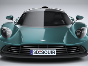 Aston Martin Valhalla 2022 3D Model