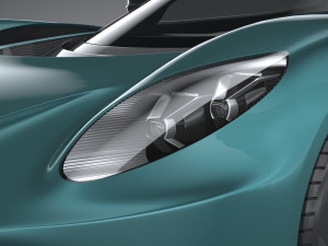 Aston Martin Valhalla 2022 3D Model