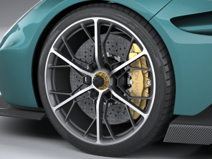 Aston Martin Valhalla 2022 3D Model