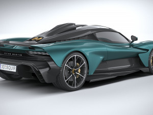 Aston Martin Valhalla 2022 3D Model