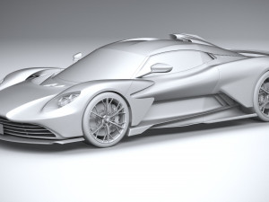 Aston Martin Valhalla 2022 3D Model