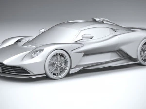 Aston Martin Valhalla 2022 3D Model