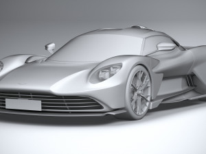 Aston Martin Valhalla 2022 3D Model