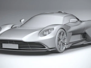 Aston Martin Valhalla 2022 3D Model