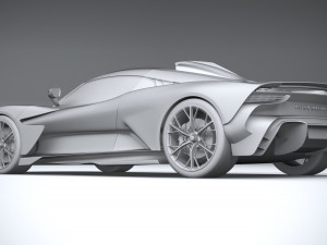 Aston Martin Valhalla 2022 3D Model