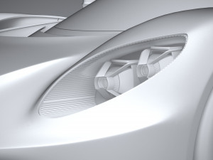 Aston Martin Valhalla 2022 3D Model