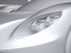 Aston Martin Valhalla 2022 3D Model