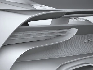 Aston Martin Valhalla 2022 3D Model