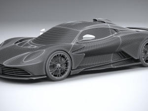 Aston Martin Valhalla 2022 3D Model