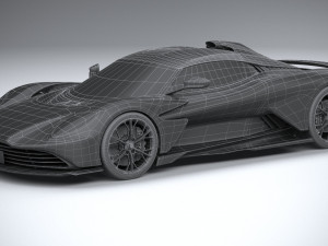Aston Martin Valhalla 2022 3D Model