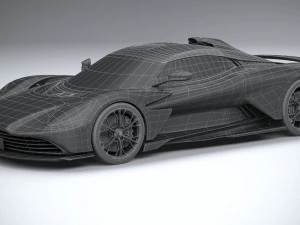 Aston Martin Valhalla 2022 3D Model