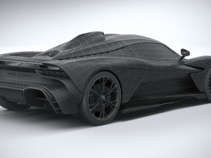 Aston Martin Valhalla 2022 3D Model