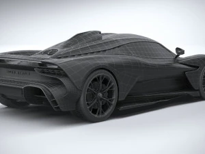 Aston Martin Valhalla 2022 3D Model