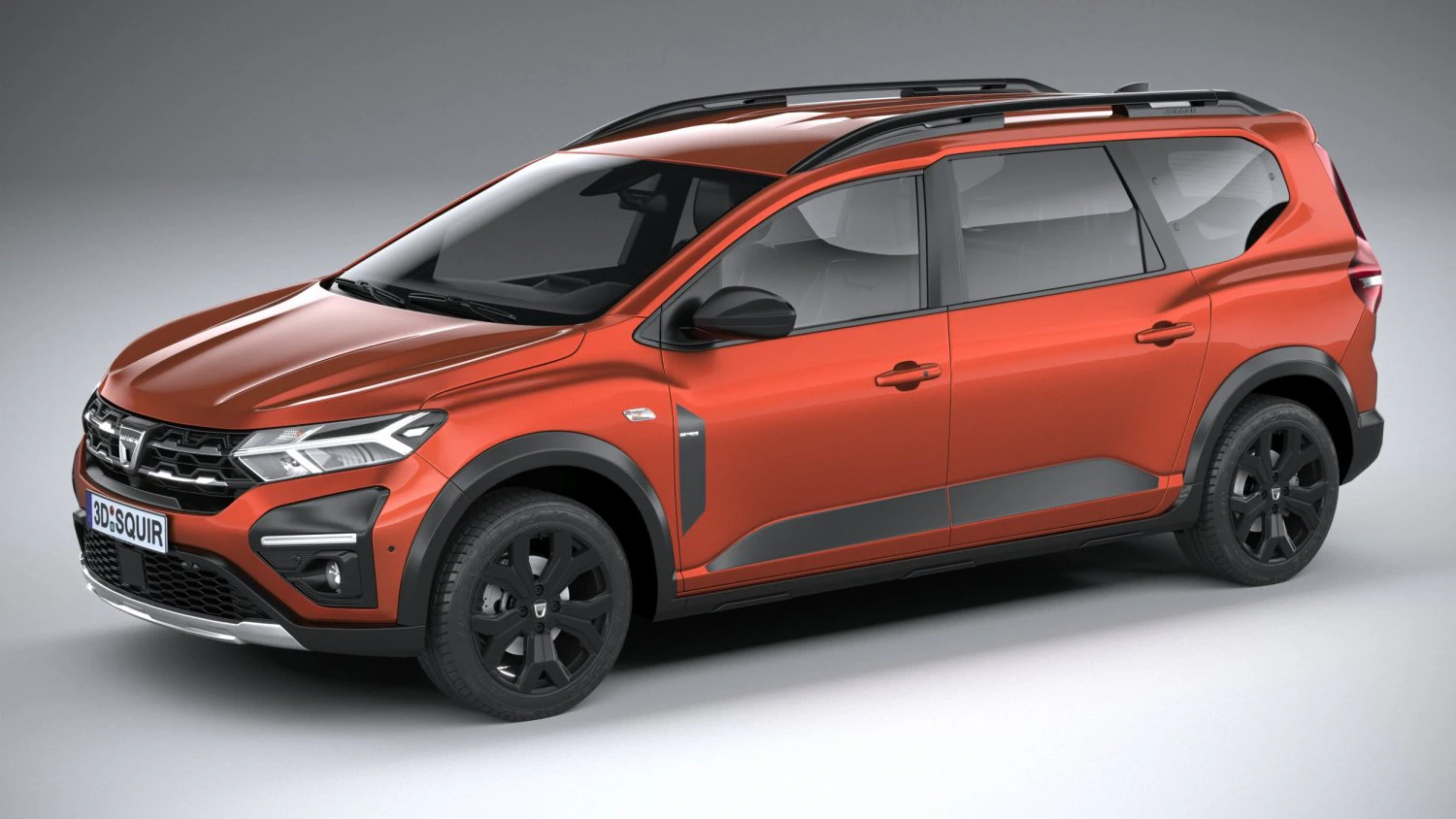 Dacia Jogger 2022 3D Model .c4d .max .obj .3ds .fbx .stl .blend 