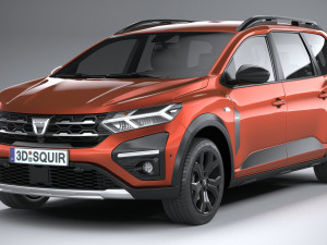 Dacia Jogger 2022 3D-Modell