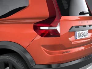 Dacia Jogger 2022 3D Model