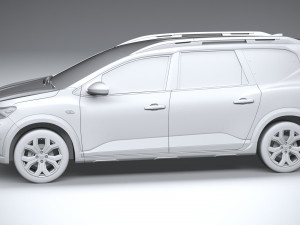 Dacia Jogger 2022 3D-Modell