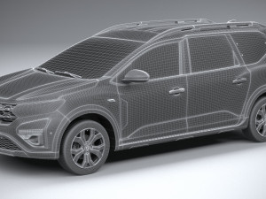 Dacia Jogger 2022 3D-Modell