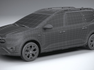 Dacia Jogger 2022 3D-Modell