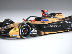 Formula E DS 2021 3D Model