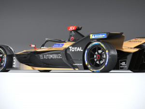 Formula E DS 2021 3D Model